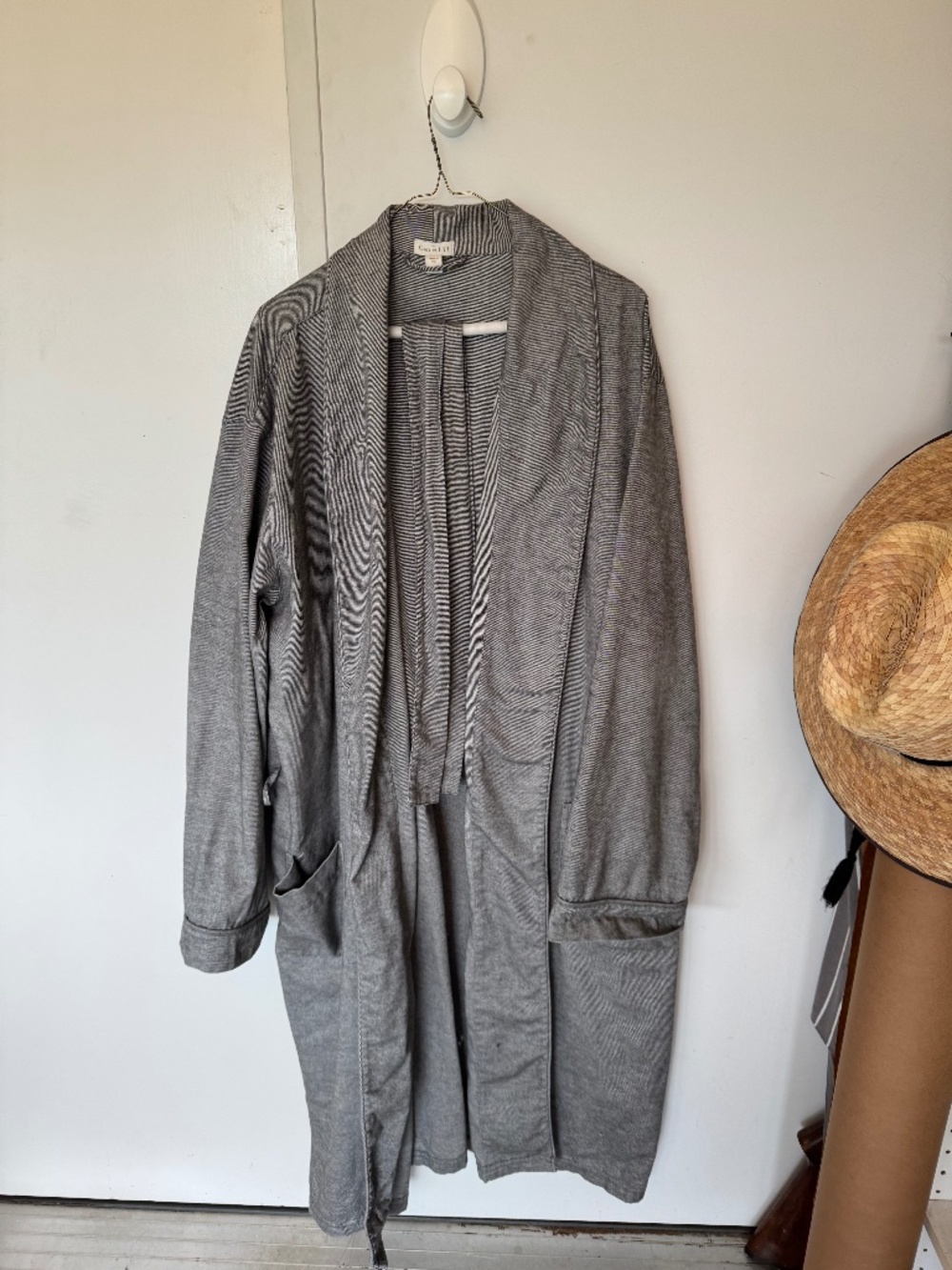 Garnet Hill Flannel Robe